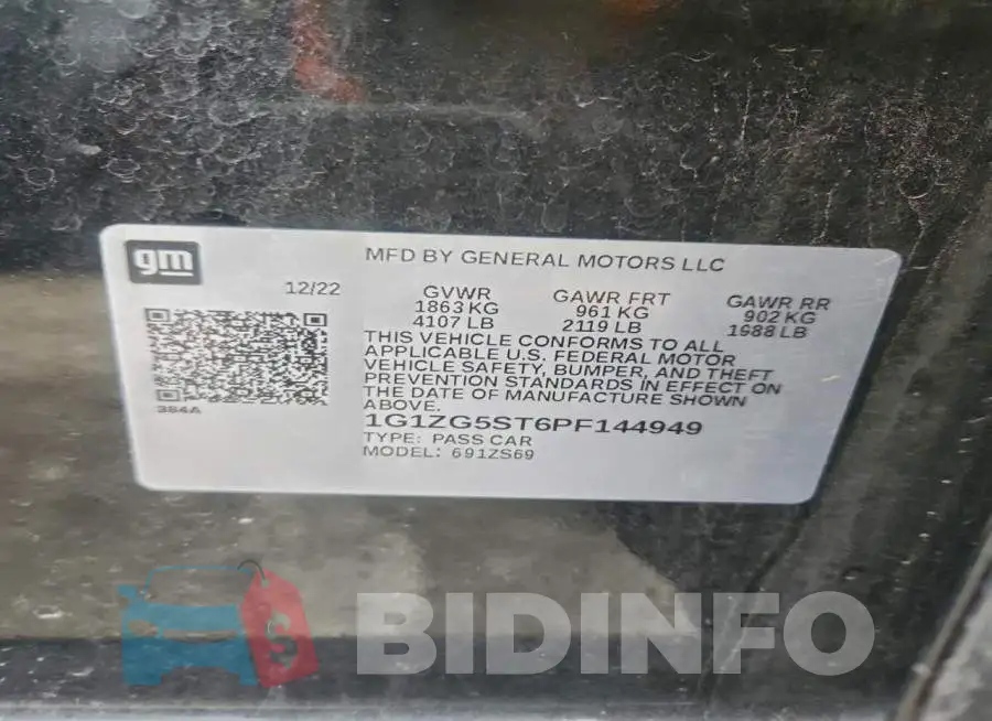 1G1ZG5ST6PF144949 Photo# 12