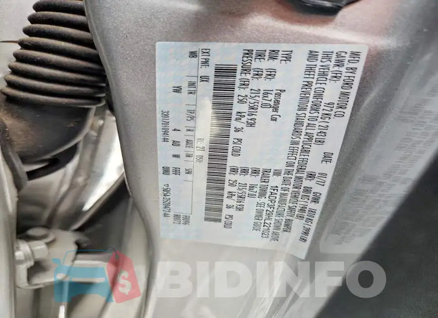 1FADP3F29HL221023 Photo# 12
