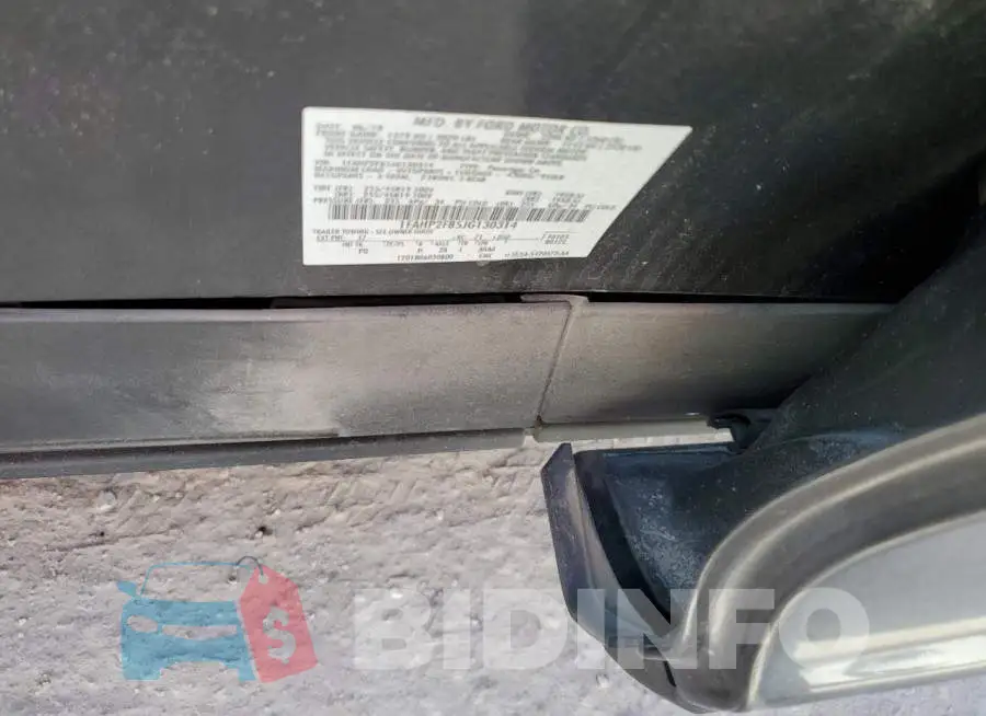 1FAHP2F85JG130314 Photo# 12