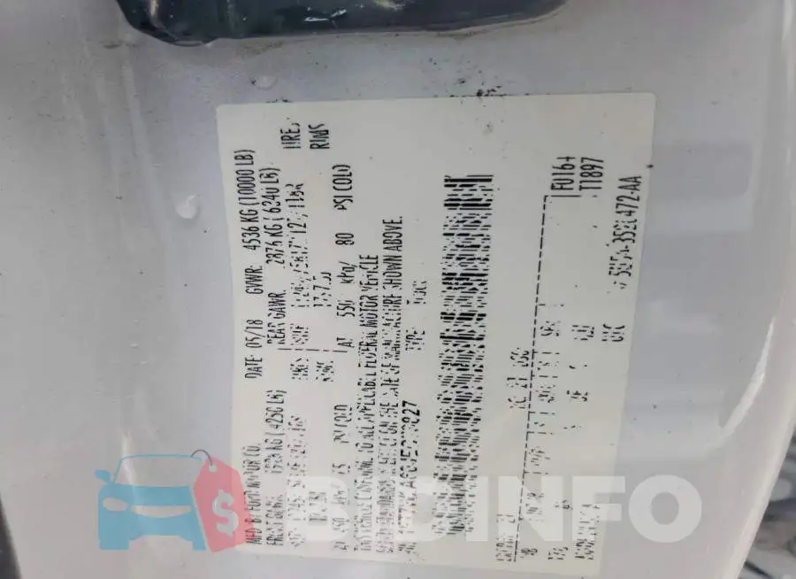 1FT7W2A60JEC73827 Photo# 12