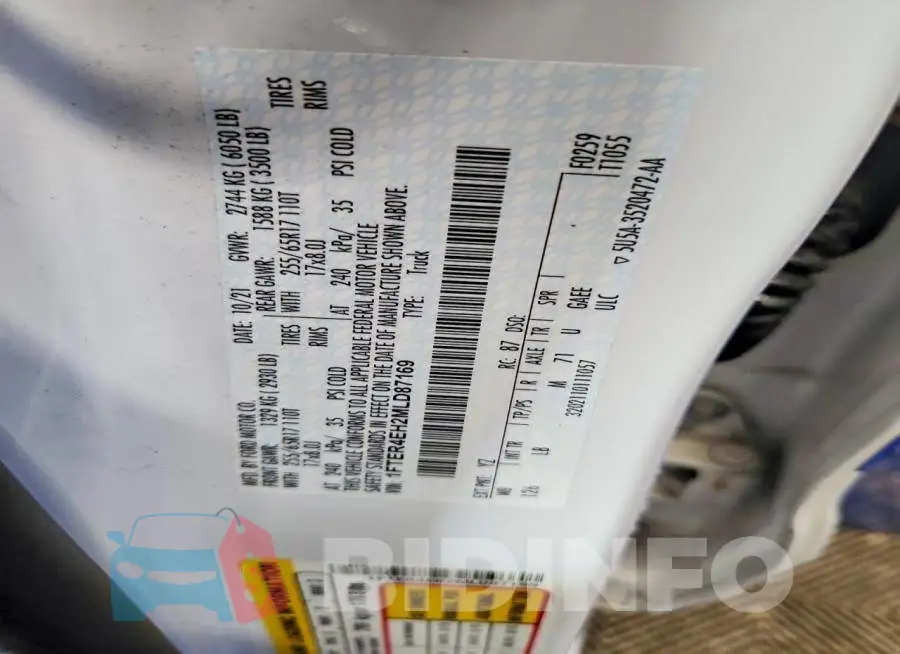 1FTER4EH2MLD87169 Photo# 13