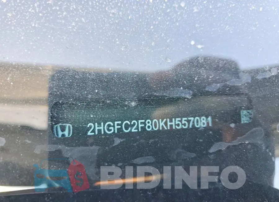 2HGFC2F80KH557081 Photo# 12