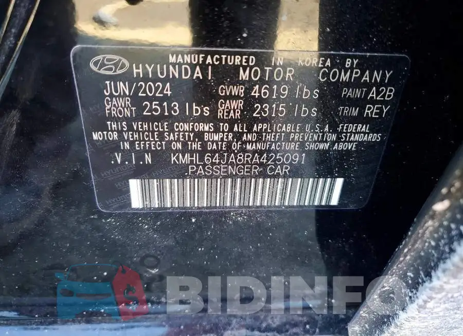 KMHL64JA8RA425091 Photo# 12