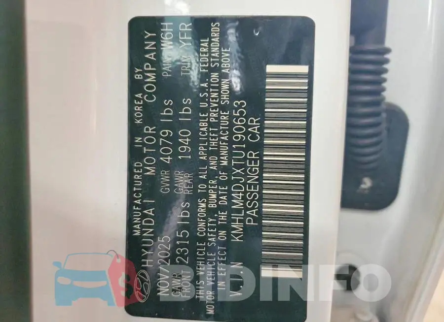 KMHLM4DJXTU190653 Photo# 13