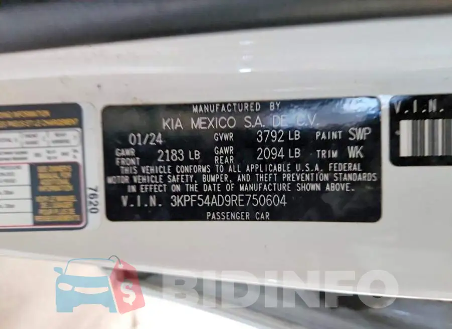 3KPF54AD9RE750604 Photo# 12