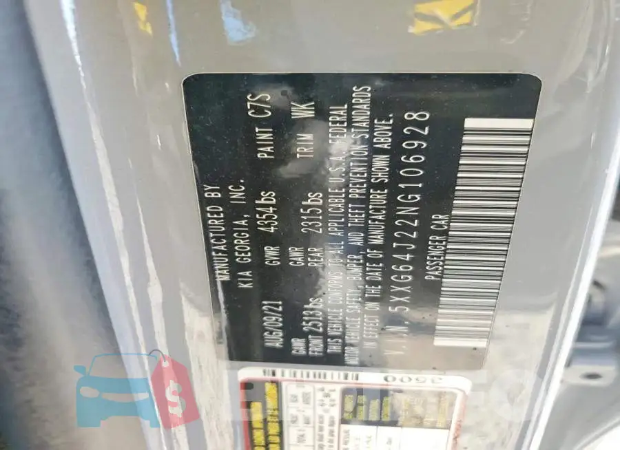 5XXG64J22NG106928 Photo# 12