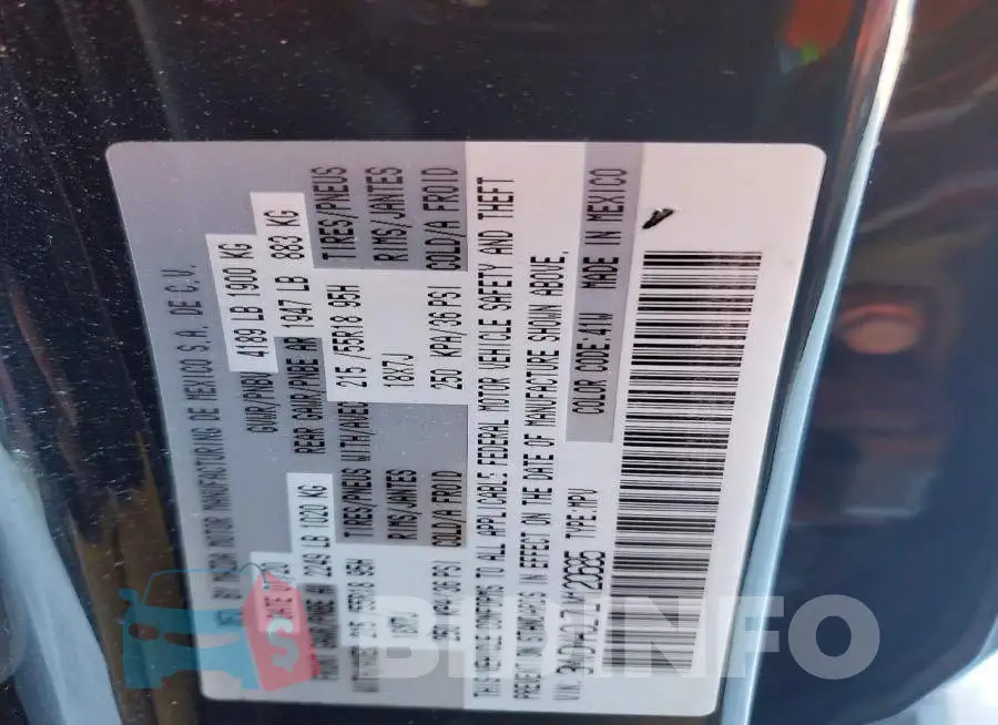 3MVDMACL7LM120685 Photo# 12