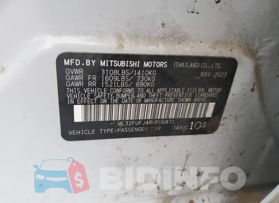 ML32FUFJ4RHF06871 Photo# 12