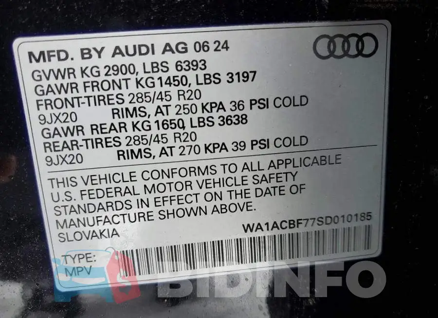 WA1ACBF77SD010185 Photo# 12