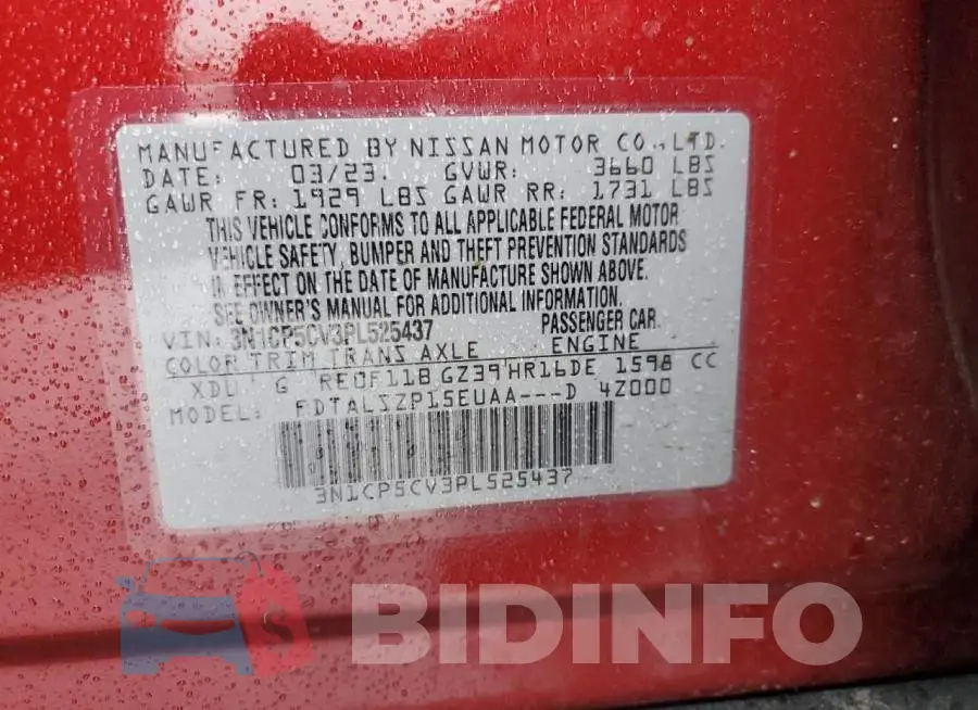 3N1CP5CV3PL525437 Photo# 13