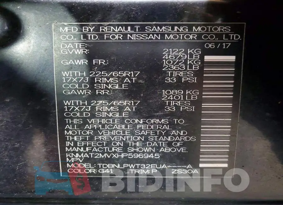 KNMAT2MVXHP596945 Photo# 13