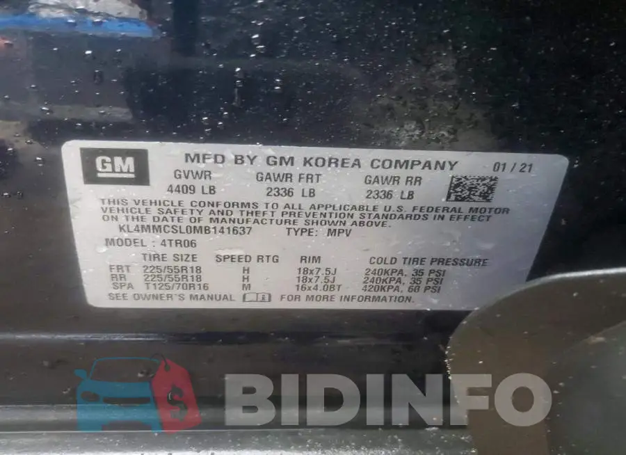 KL4MMCSL0MB141637 Photo# 13
