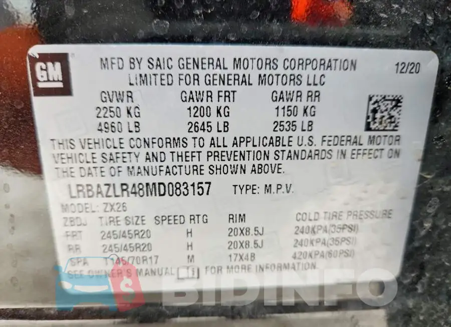 LRBAZLR48MD083157 Photo# 14