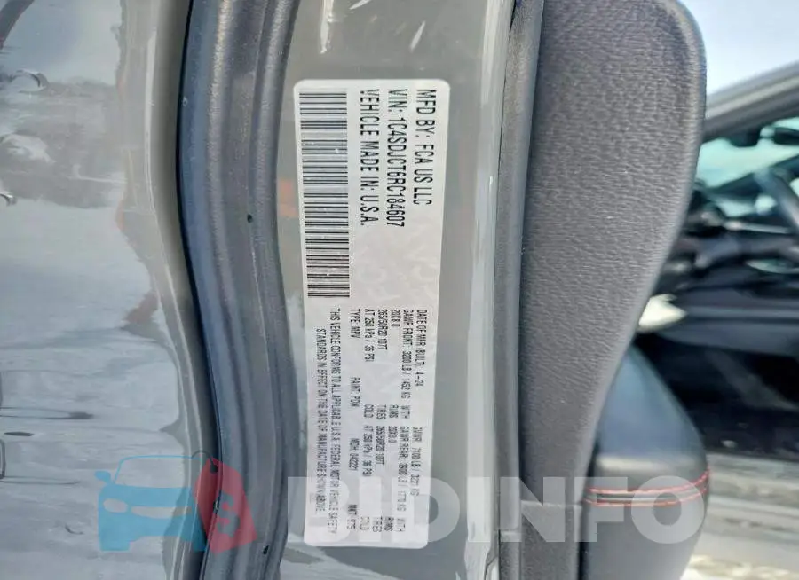 1C4SDJCT6RC184607 Photo# 14