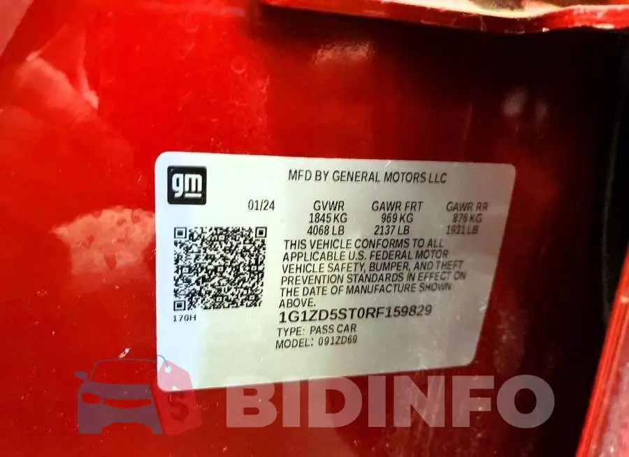 1G1ZD5ST0RF159829 Photo# 12