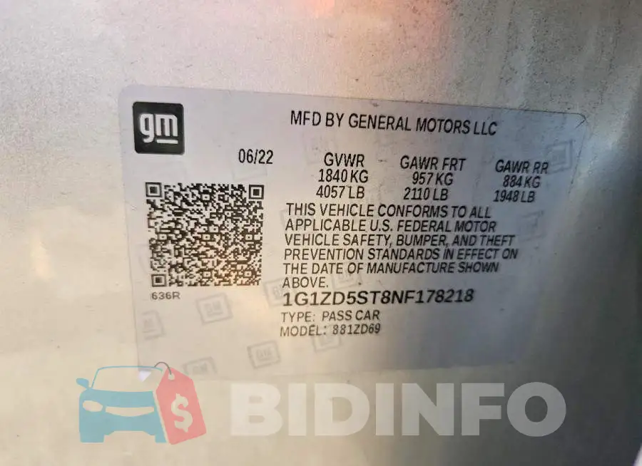 1G1ZD5ST8NF178218 Photo# 12