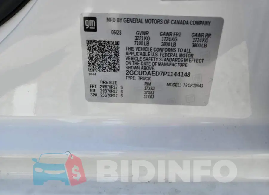 2GCUDAED7P1144148 Photo# 13