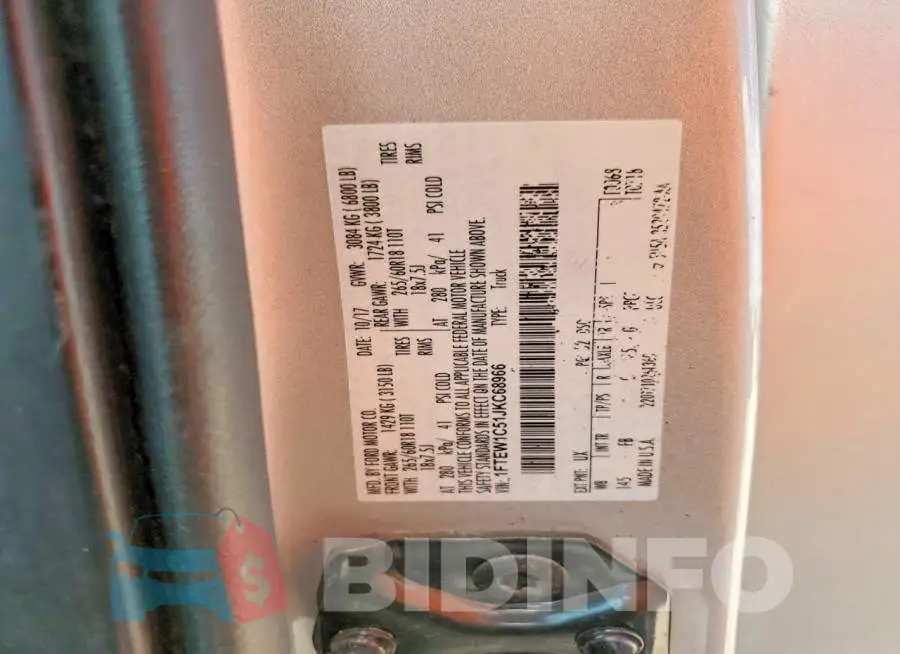 1FTEW1C51JKC68966 Photo# 12