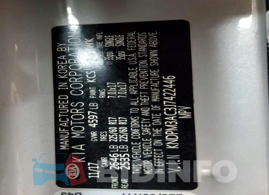 KNDPM3AC3J7422446 Photo# 13