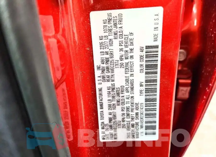 7MMVABDM2SN374319 Photo# 13