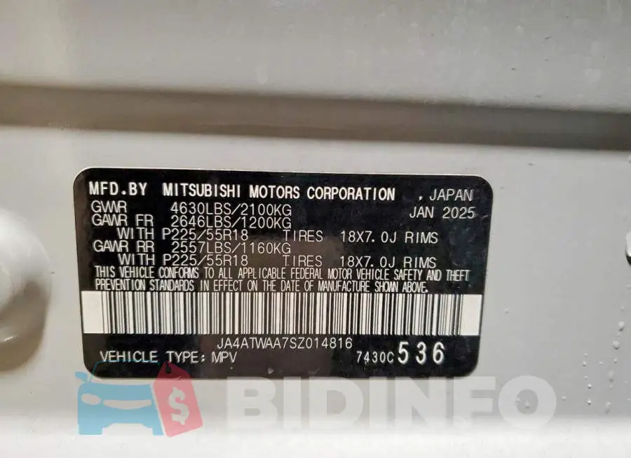 JA4ATWAA7SZ014816 Photo# 14