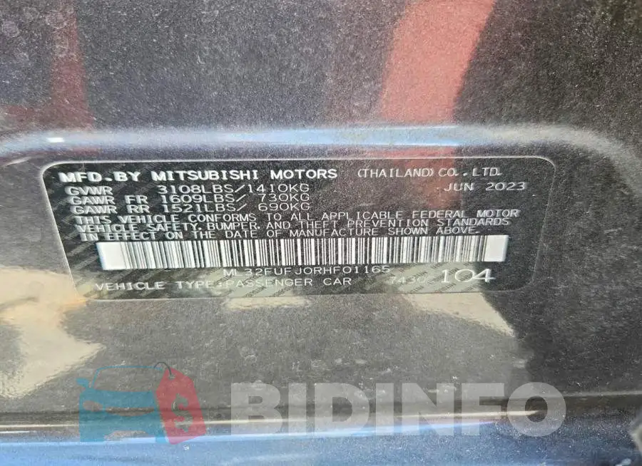 ML32FUFJ0RHF01165 Photo# 13