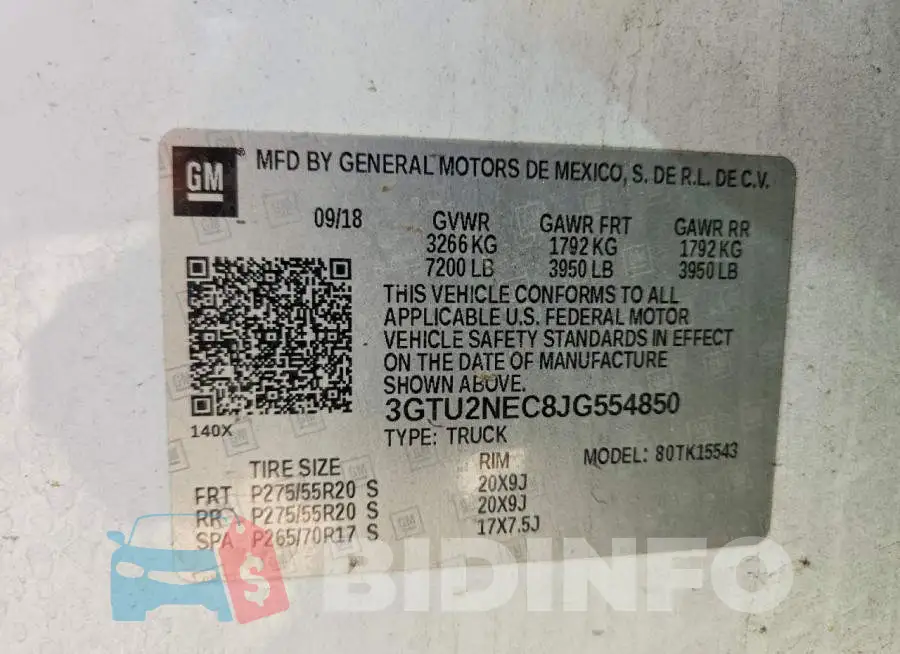 3GTU2NEC8JG554850 Photo# 12