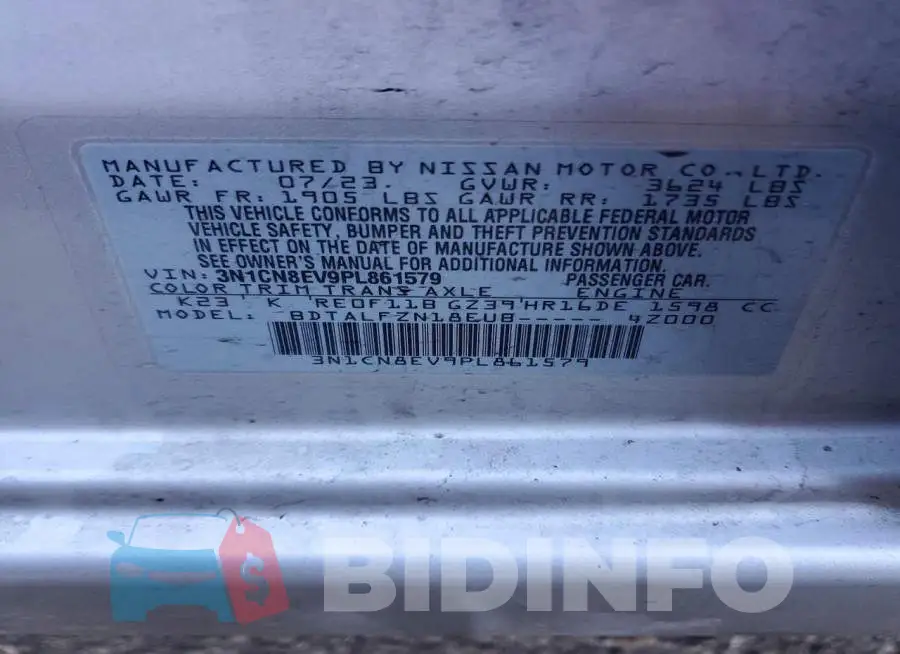 3N1CN8EV9PL861579 Photo# 12