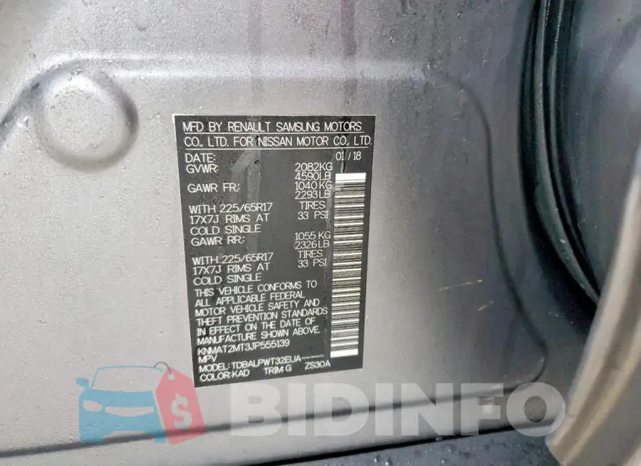 KNMAT2MT3JP555139 Photo# 13