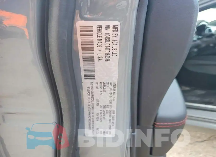 1C4SDJCT4TC160376 Photo# 14