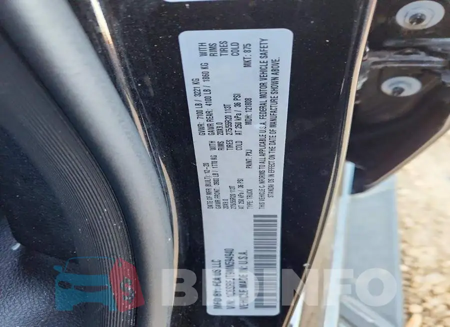 1C6SRFJT9MN594940 Photo# 12