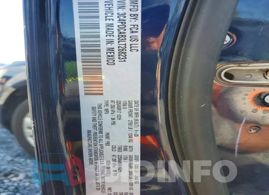 3C4PDCAB3LT268231 Photo# 14