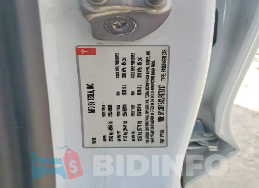 5YJ3E1EA2JF076117 Photo# 12