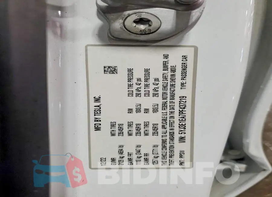 5YJ3E1EA7PF437219 Photo# 12