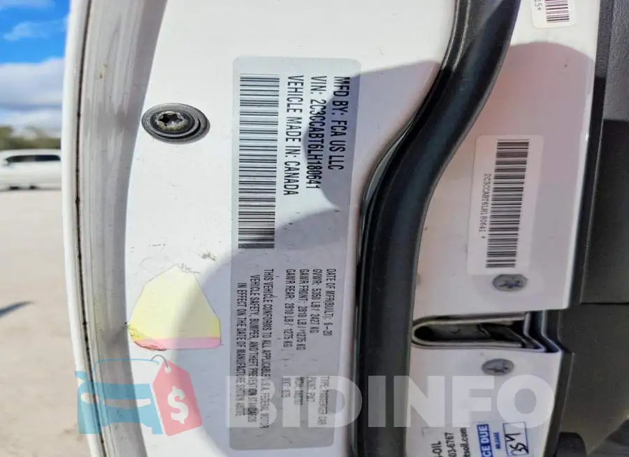 2C3CCABT6LH180641 Photo# 13
