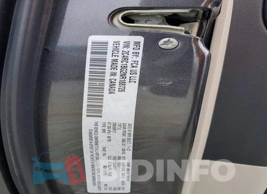 2C4RC1BG2NR188726 Photo# 13