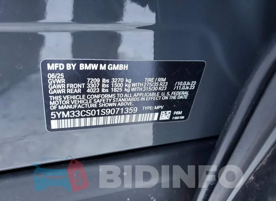 5YM33CS01S9071359 Photo# 13