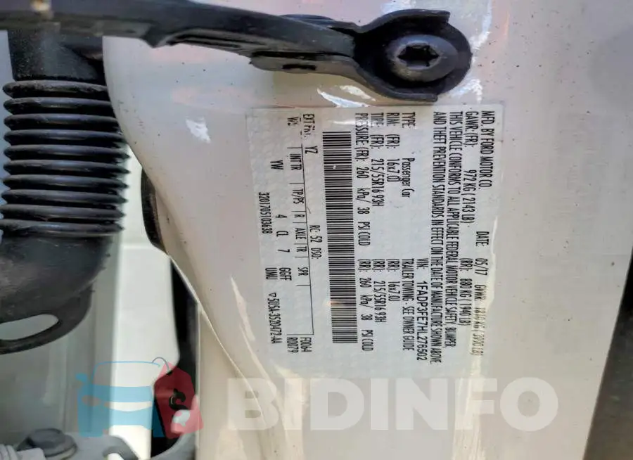 1FADP3FE7HL276502 Photo# 12