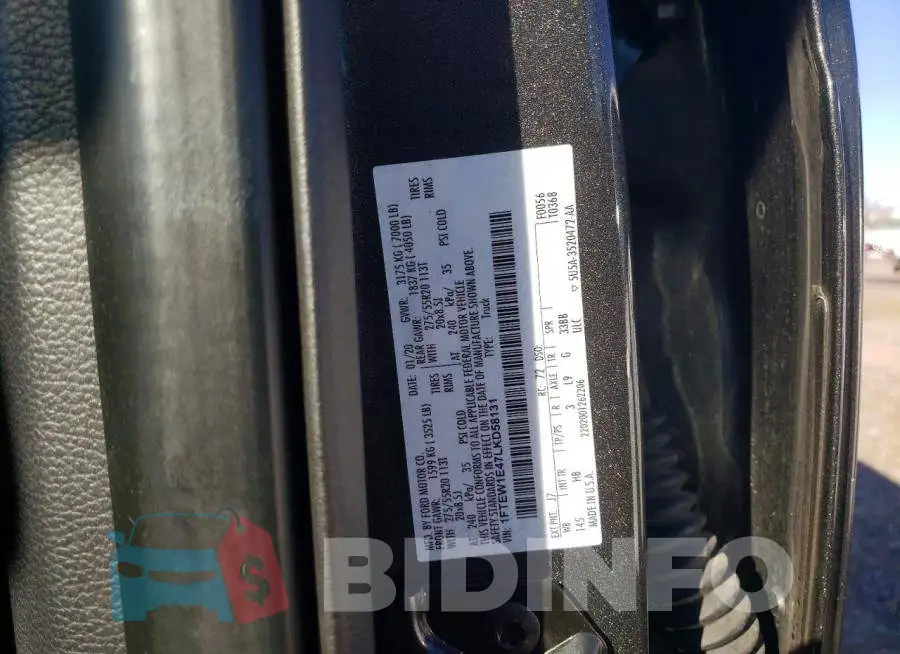 1FTEW1E47LKD58131 Photo# 12