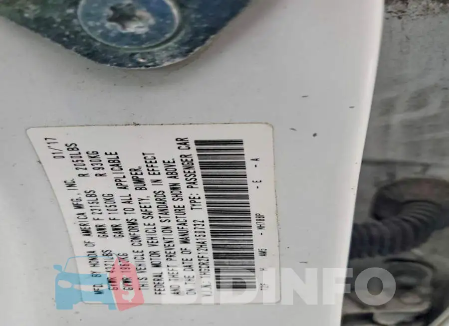 1HGCR2F12HA150732 Photo# 12