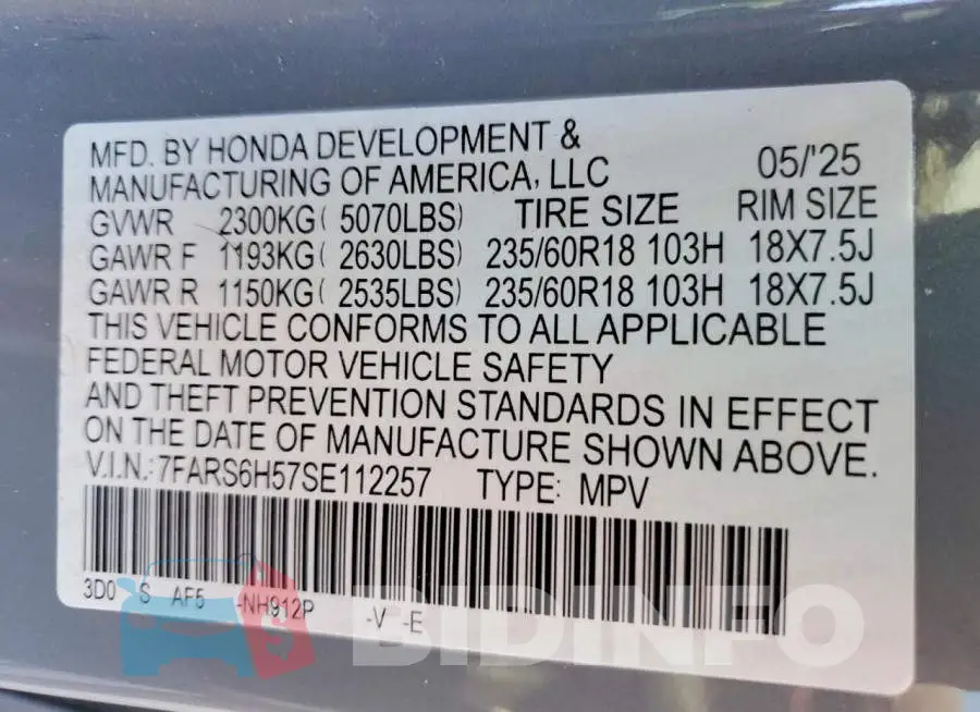 7FARS6H57SE112257 Photo# 14