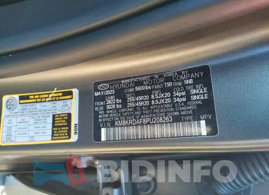 KM8KRDAF8PU208263 Photo# 14