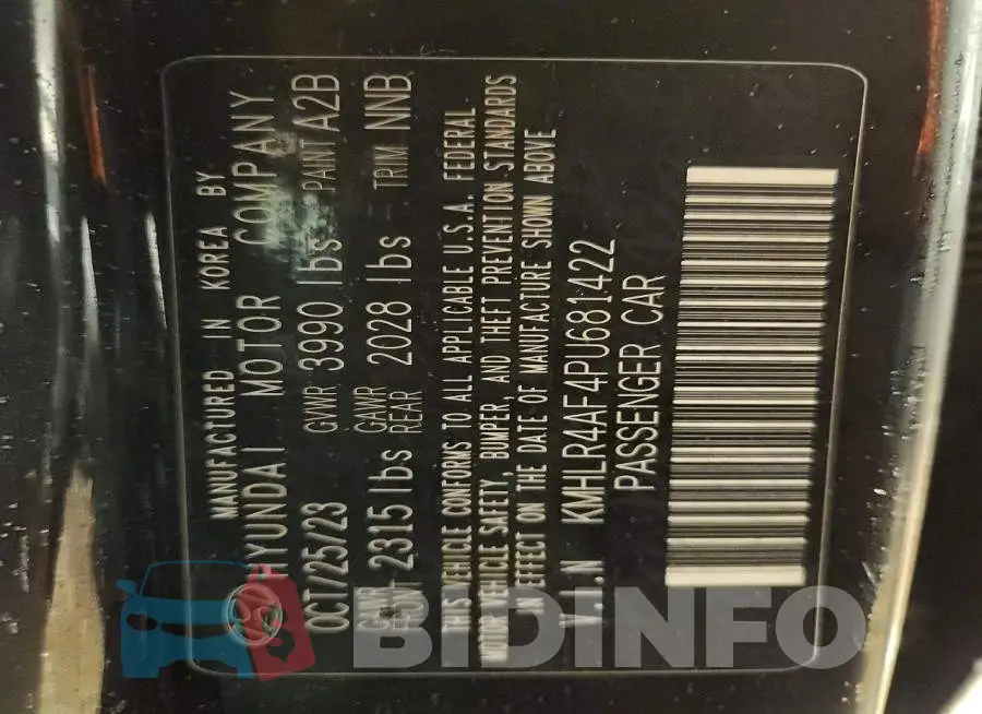 KMHLR4AF4PU681422 Photo# 13
