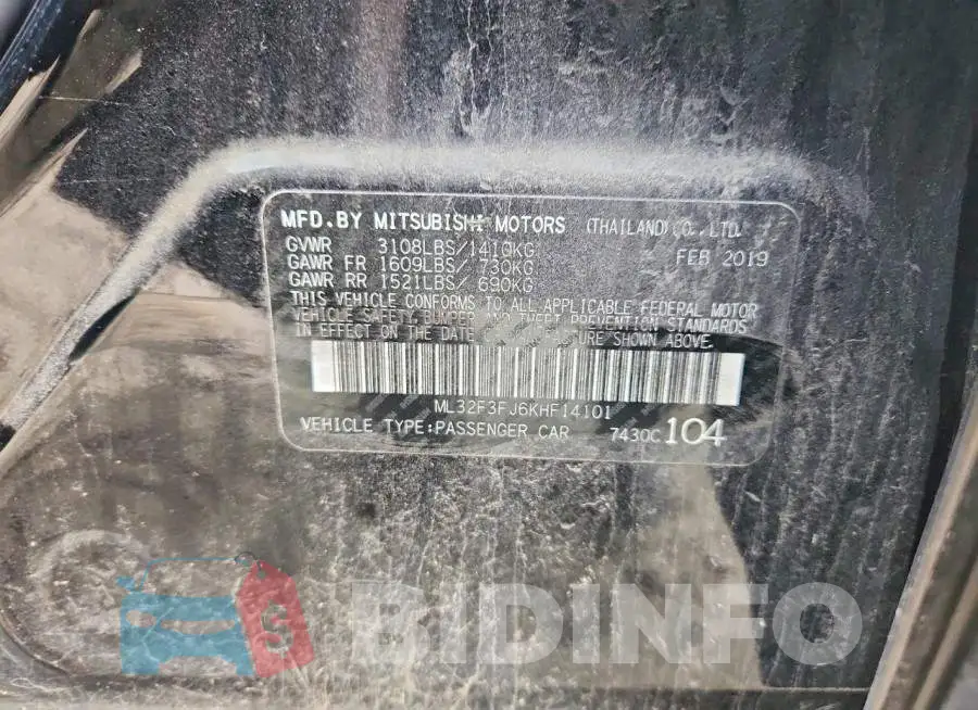 ML32F3FJ6KHF14101 Photo# 13