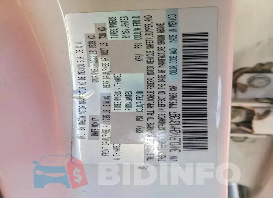 3MYDLBYV2HY181397 Photo# 12