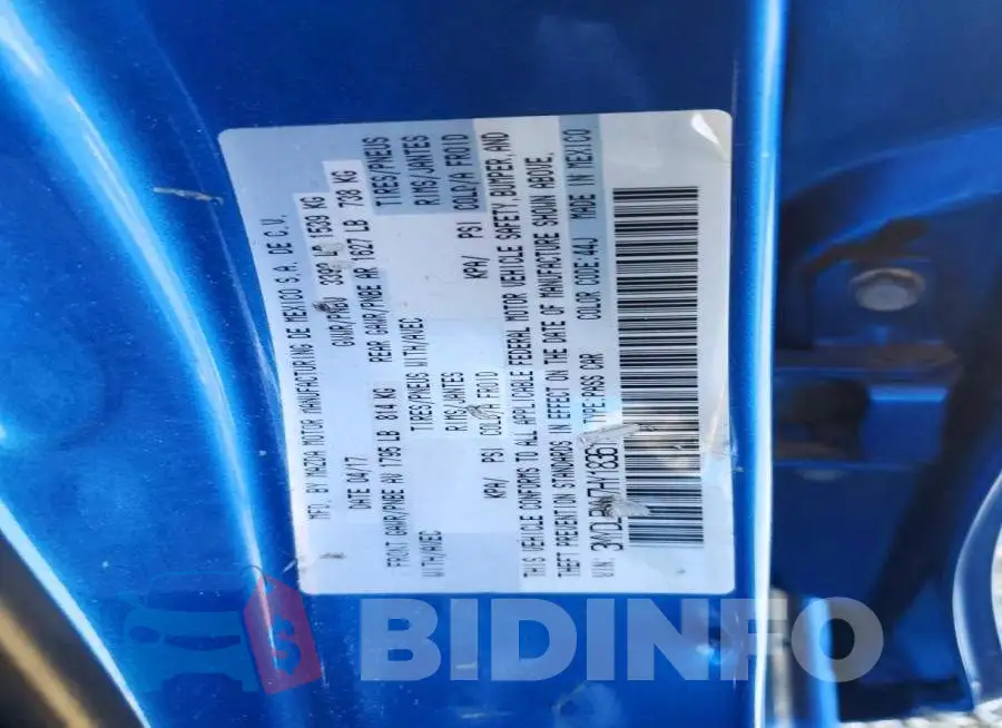 3MYDLBYV7HY183615 Photo# 12