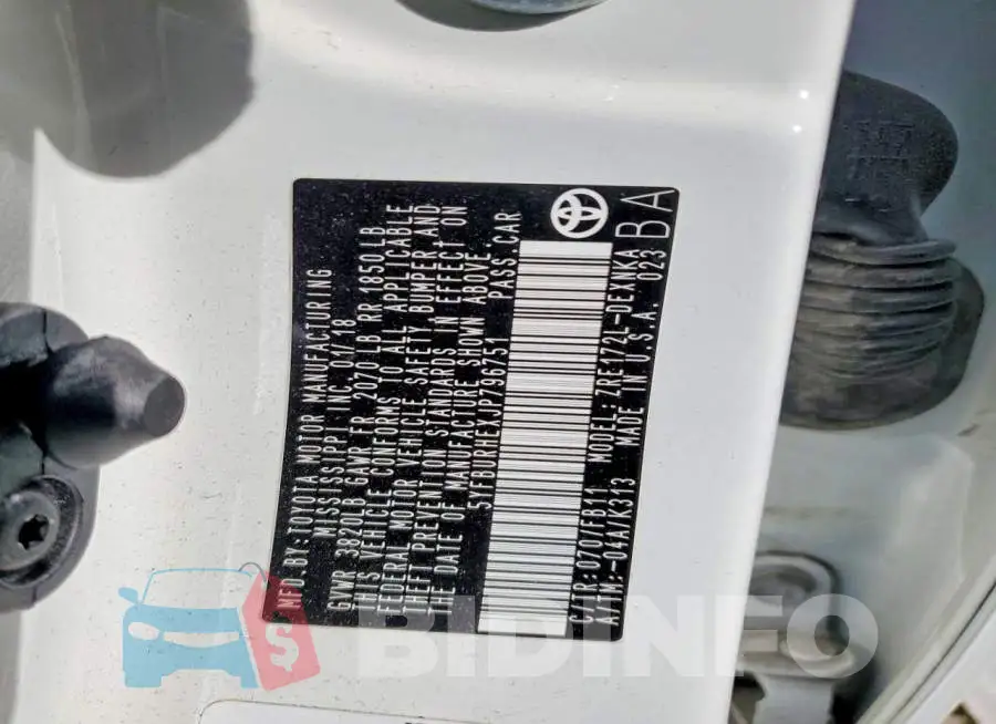 5YFBURHEXJP796751 Photo# 12