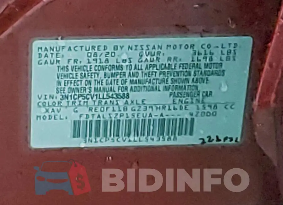 3N1CP5CV1LL543588 Photo# 12
