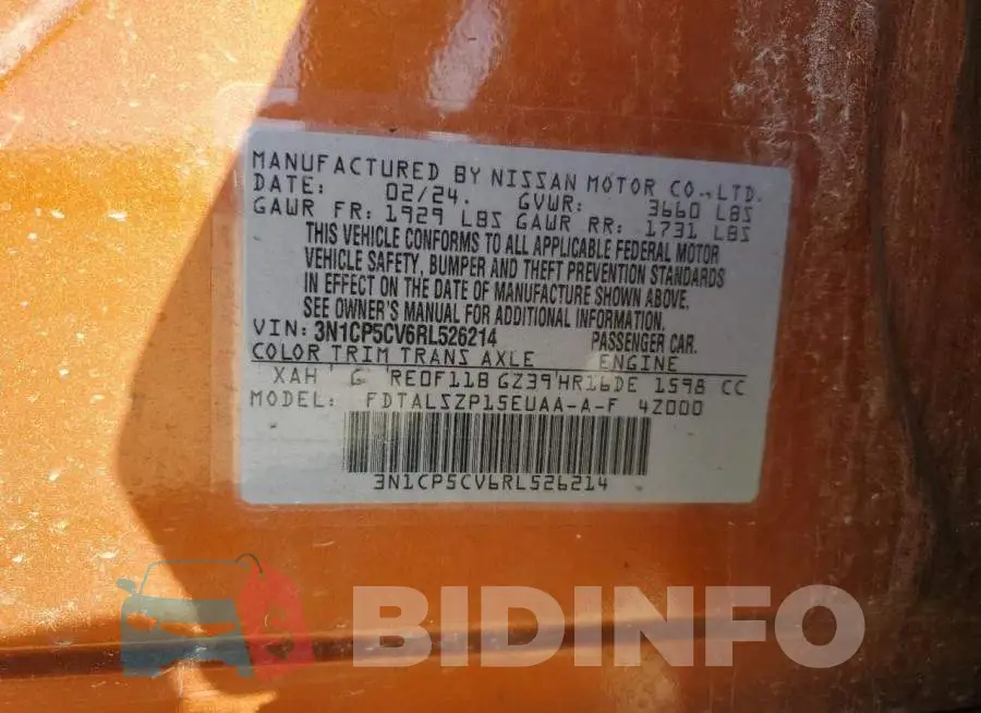3N1CP5CV6RL526214 Photo# 12