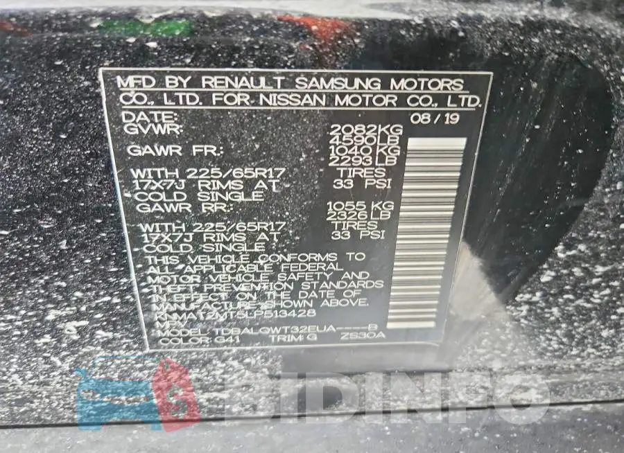 KNMAT2MT5LP513428 Photo# 14
